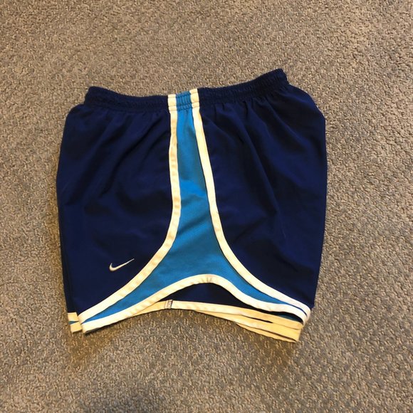Blue Nike Running Shorts - Picture 2 of 3